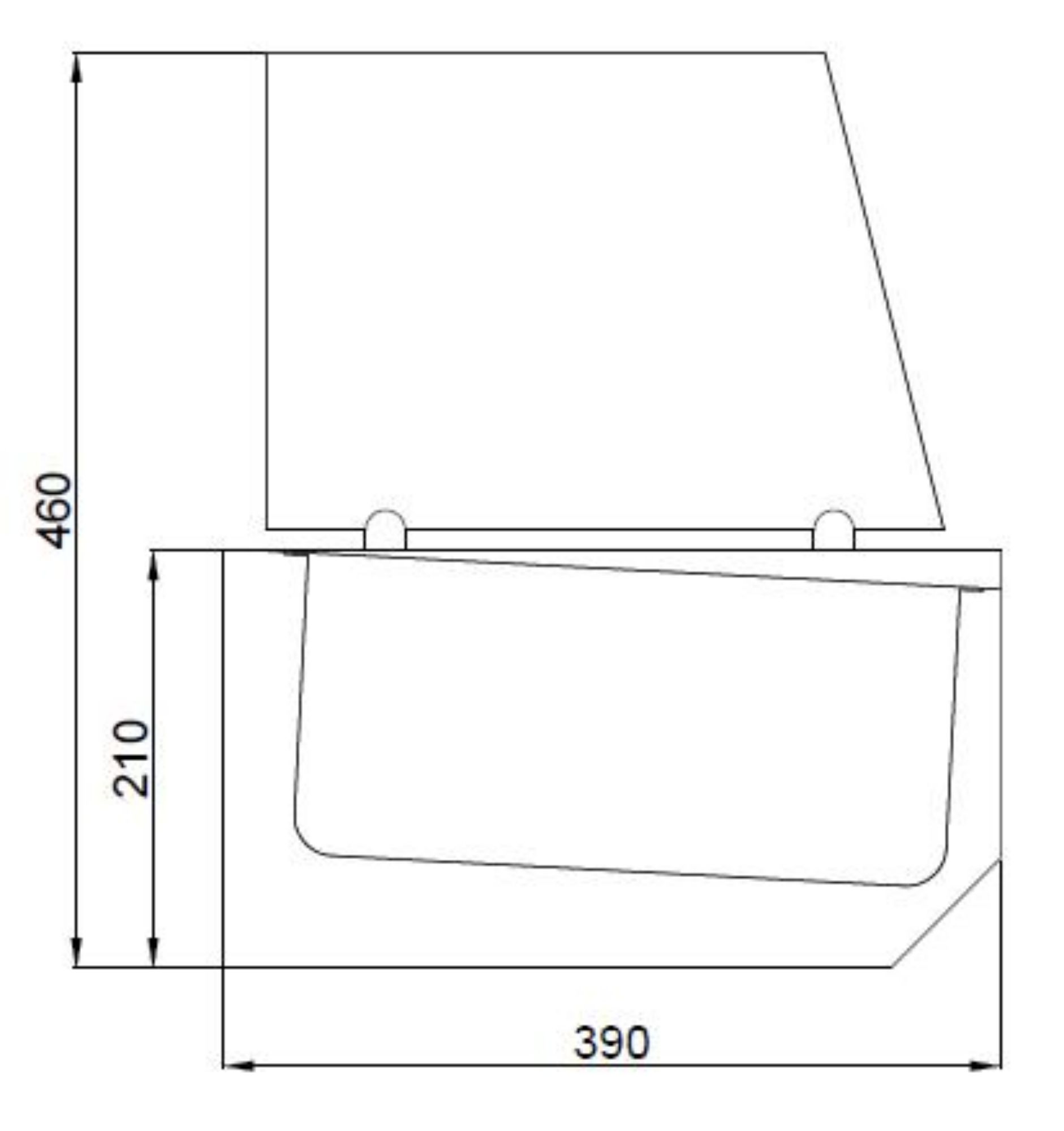 Picture of CombiSteel Refrigerated Countertop 6x1/3 Gastronorms