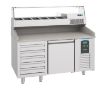 Picture of CombiSteel Pizza Preparation Counter 1 Door 5 Drawers