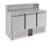 Picture of CombiSteel Pizza Preparation Counter 3 Doors with 11 Topping Unt