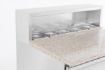 Picture of CombiSteel Pizza Preparation Counter 2 Doors with 7 Topping Unit
