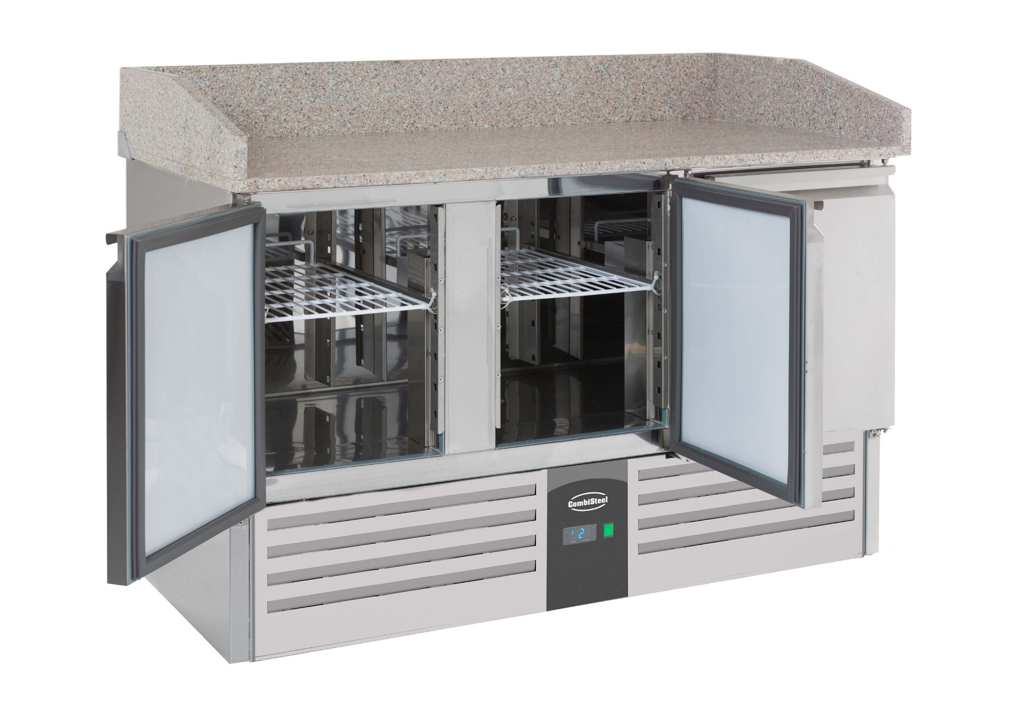 Picture of CombiSteel Pizza Preparation Counter 3 Doors Compact Line