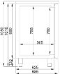 Picture of CombiSteel Beer Counter 2 Doors 2 Sinks Left Motor