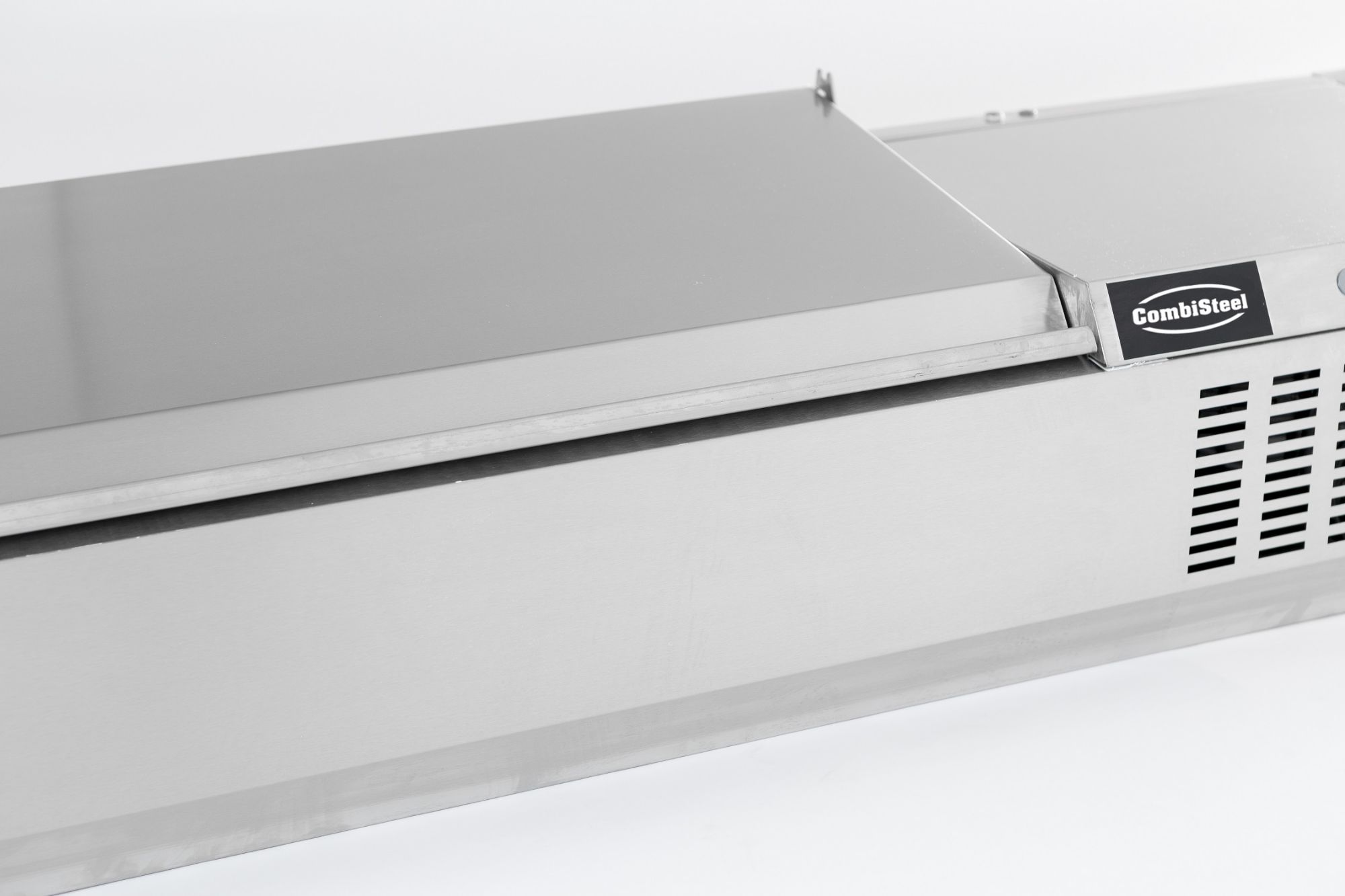 Picture of CombiSteel Refrigerated CounterTop Stainless Steel Lid 6 Bain-Marie Range