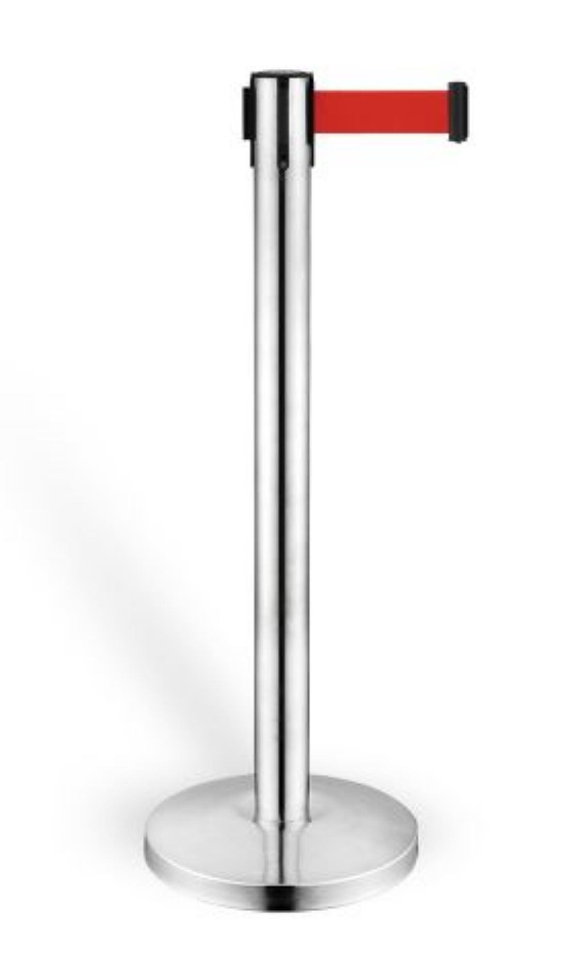 Picture of CombiSteel Retractable Belt Stanchion Stainless Steel  Set/2