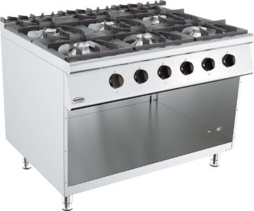 Picture of CombiSteel Base 900 Freestanding Gas Cooker Range 6 Burners