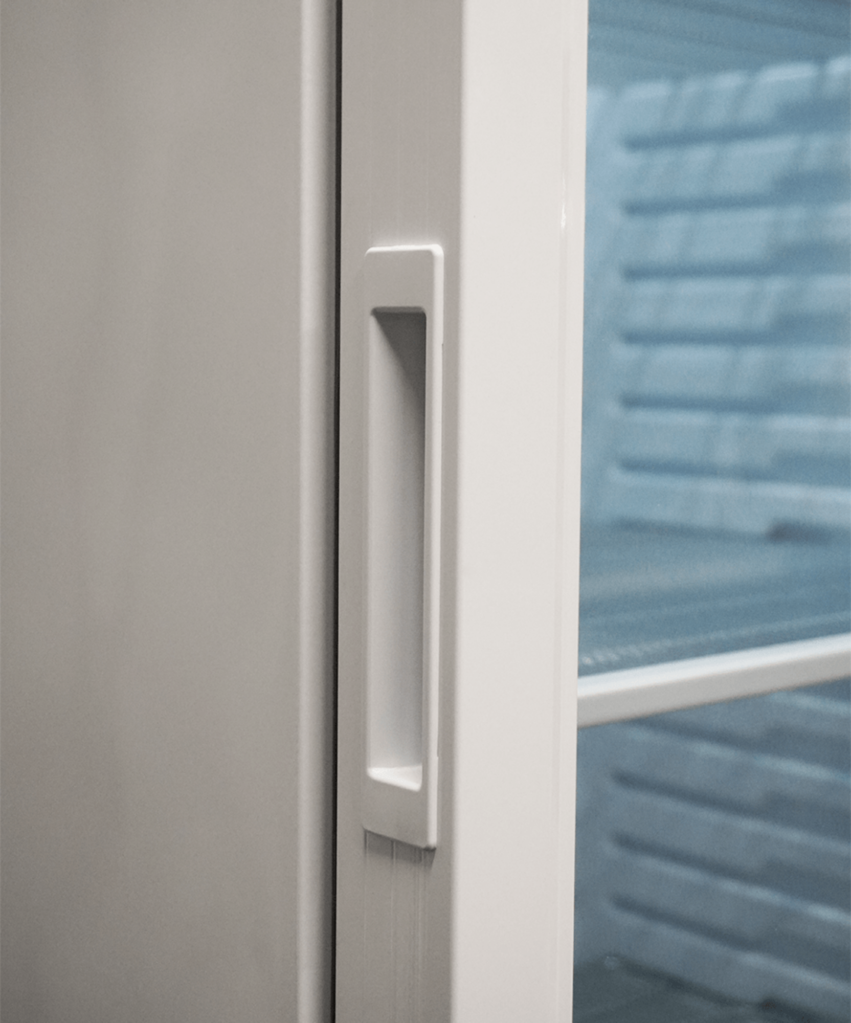 Picture of CombiSteel Freezer Single Glass Door White 382L