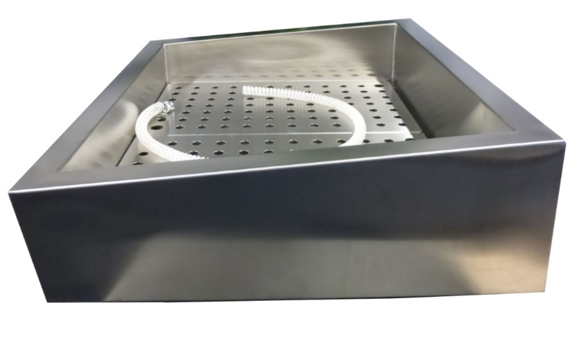 Picture of CombiSteel Crushed Ice Bin Incline 3/1 Operate side draining