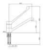 Picture of CombiSteel Faucet with Elbow Command