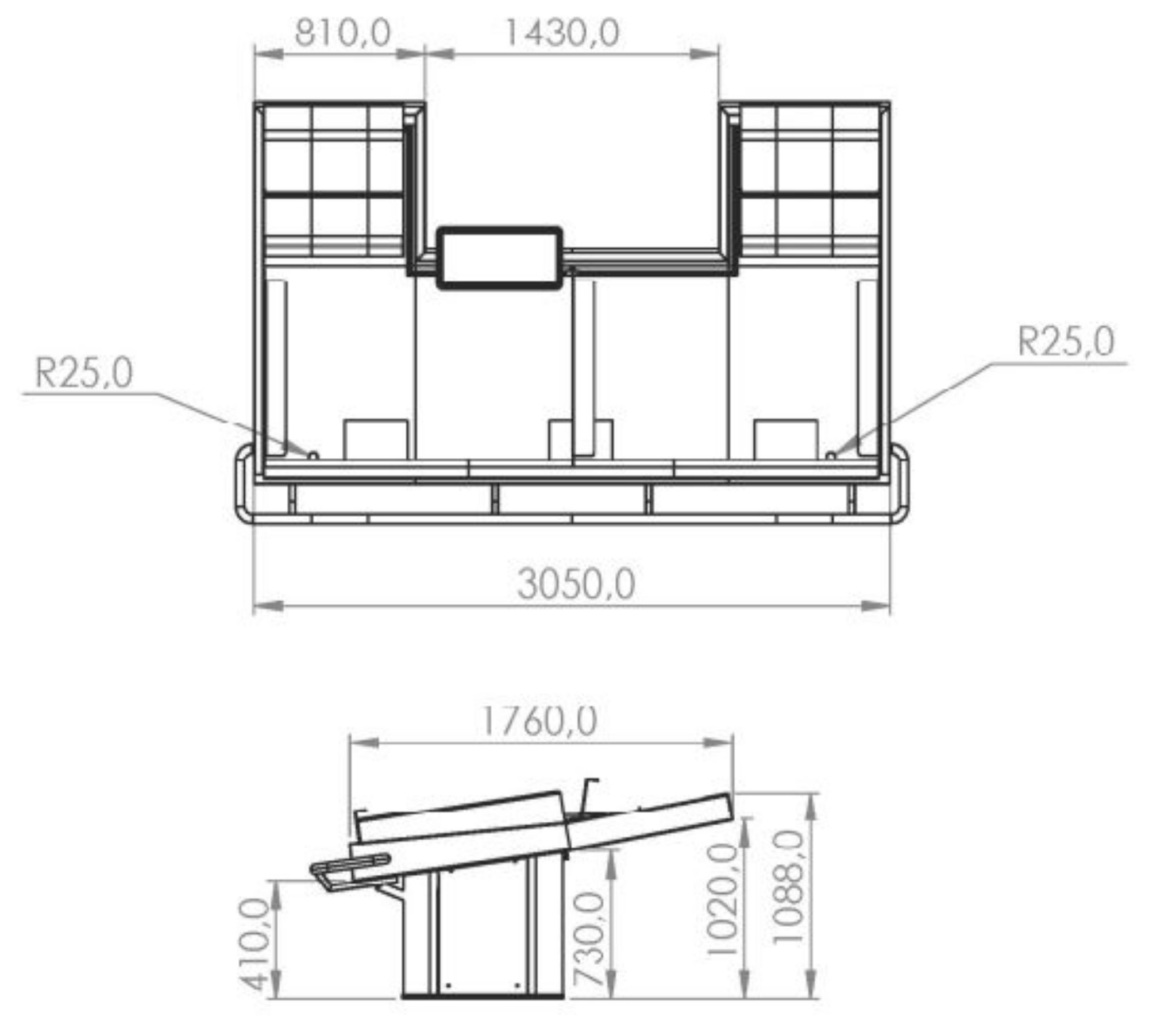 Picture of CombiSteel Refrigerated Fish Counters 3050