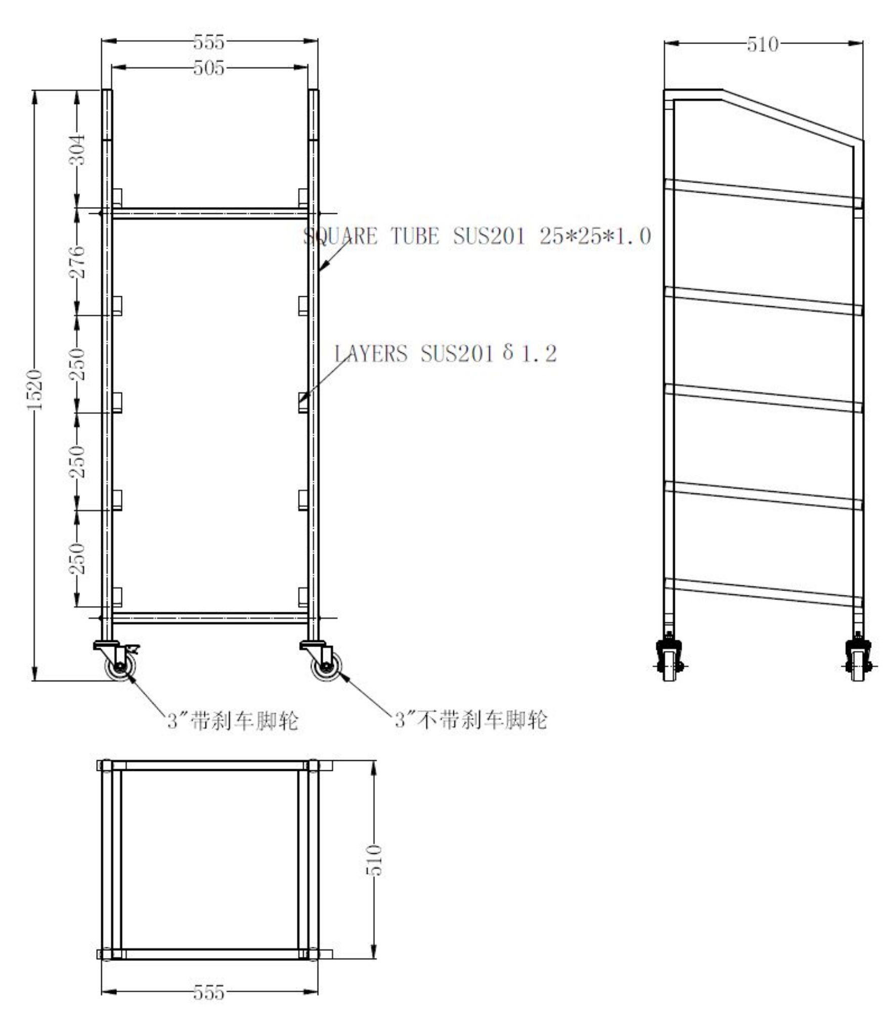 Picture of CombiSteel Basket Trolley 500x500
