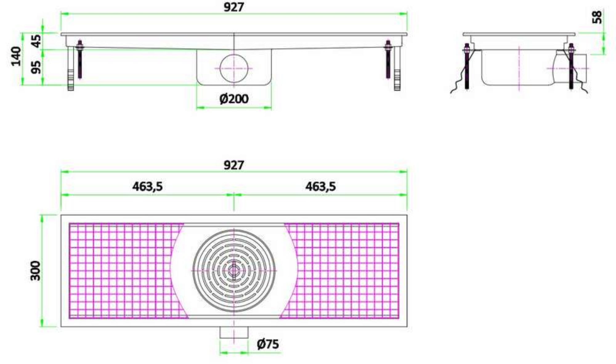 Picture of CombiSteel 300 Floor Grid 927