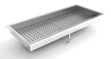 Picture of CombiSteel Drop-In Crushed Ice Bin 4/1 Gastronorm