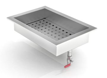 Picture of CombiSteel Drop-In Crushed Ice Bin 1/1 Gastronorm