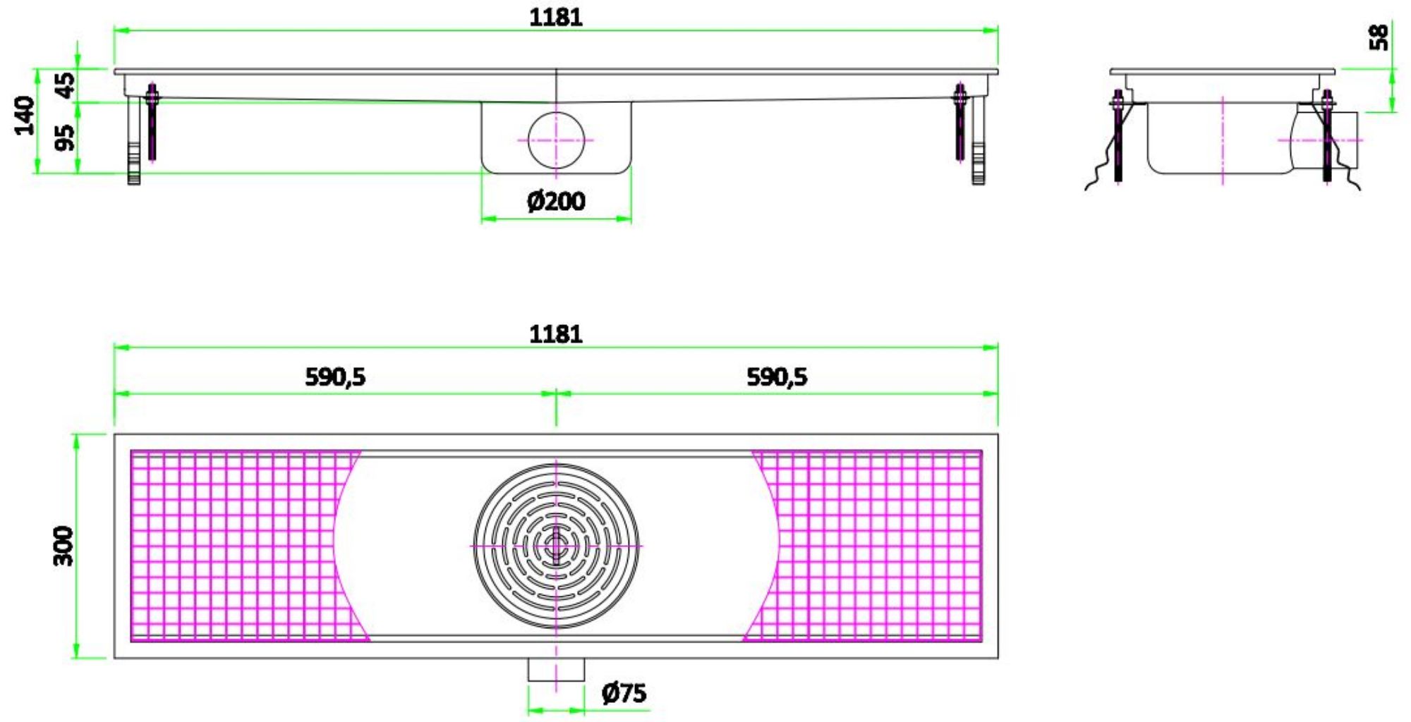 Picture of CombiSteel 300 Floor Grid 1181
