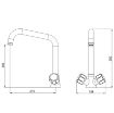 Picture of CombiSteel Mixing Faucet 2 Sides Tap