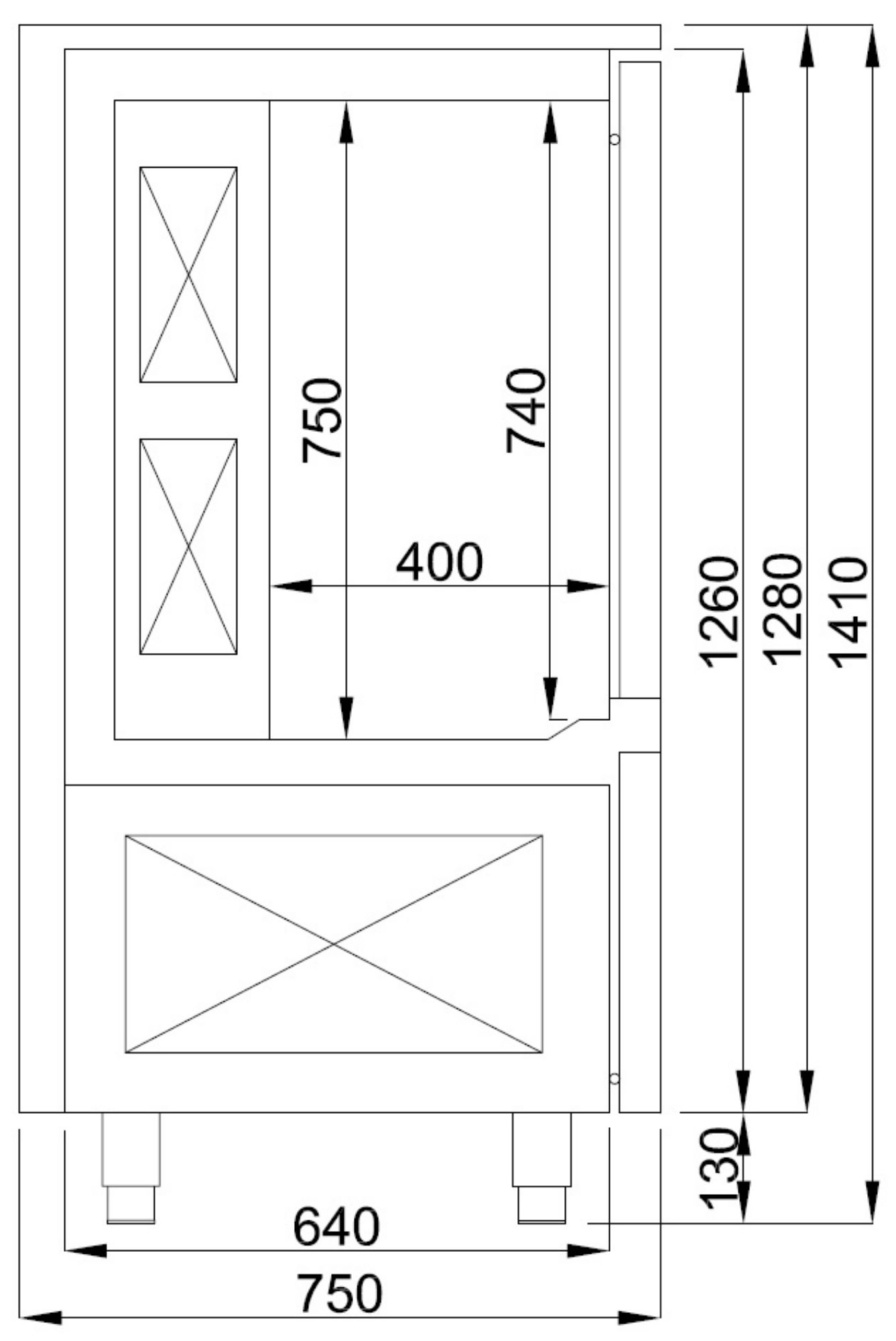 Picture of Combisteel 10 Rack Blast Chiller