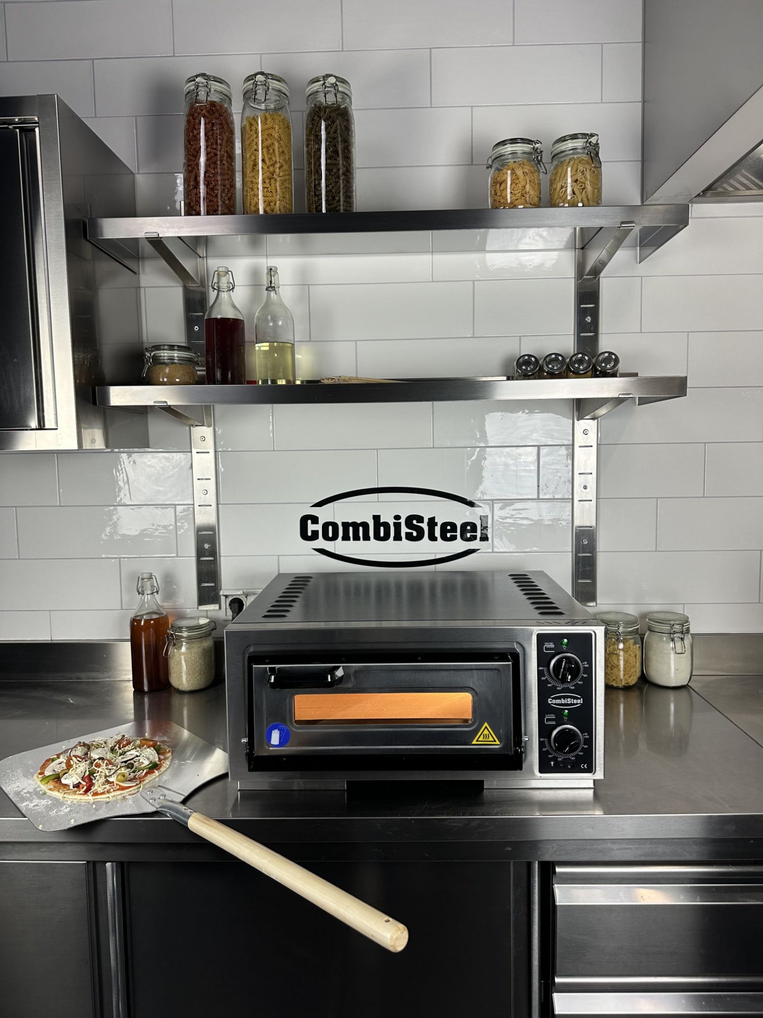 Picture of CombiSteel Electric Pizza Oven Single 1x1