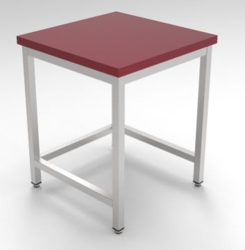 Picture of CombiSteel Polyethylene Chopping Block Table 400X400