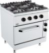 Picture of CombiSteel Base 900 Freestanding Gas Stove 4 Burner With 6 kW Electric Oven