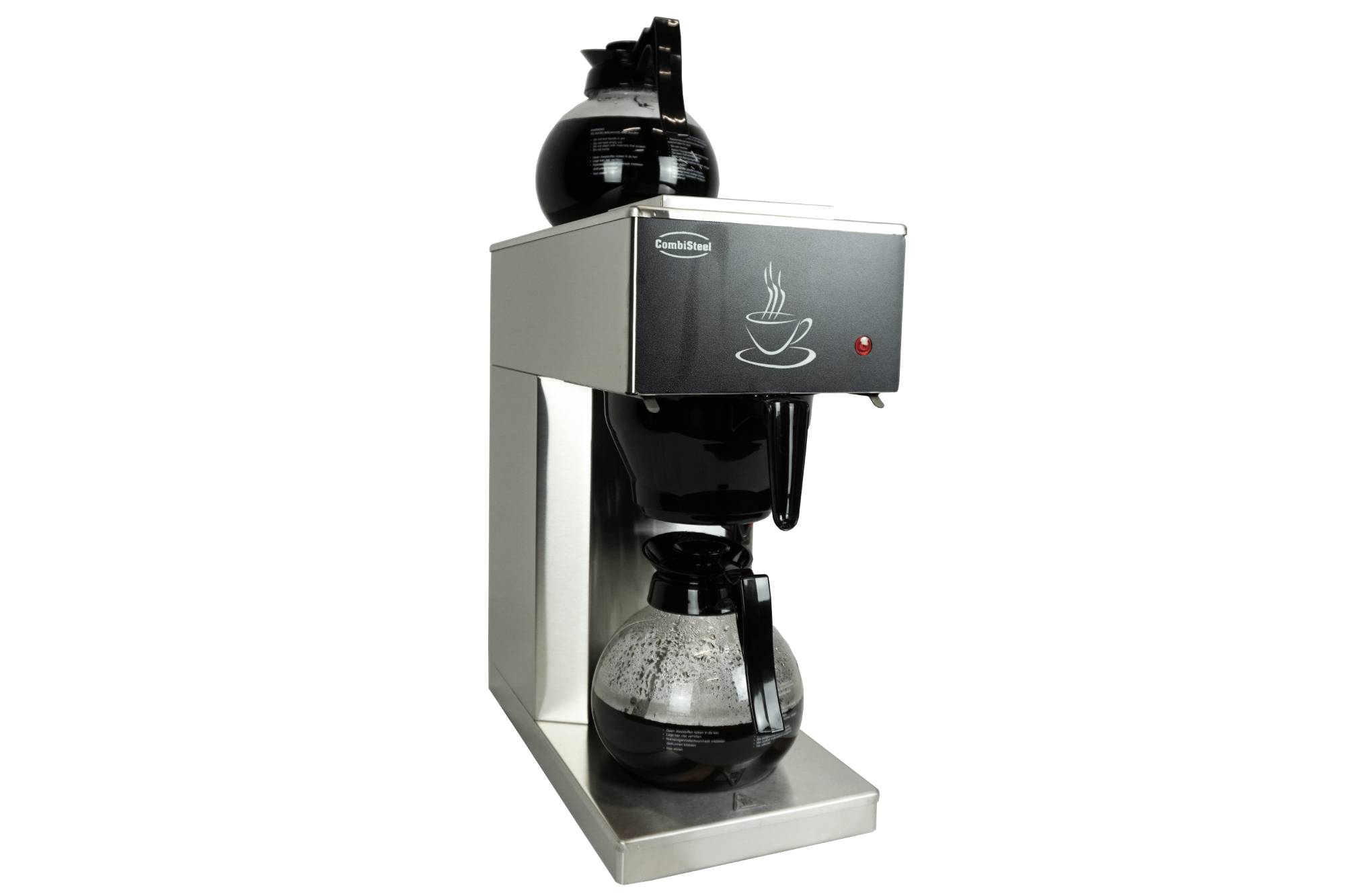 Picture of CombiSteel Coffee Machine Included 2 Glass Coffee Jugs 1.8L