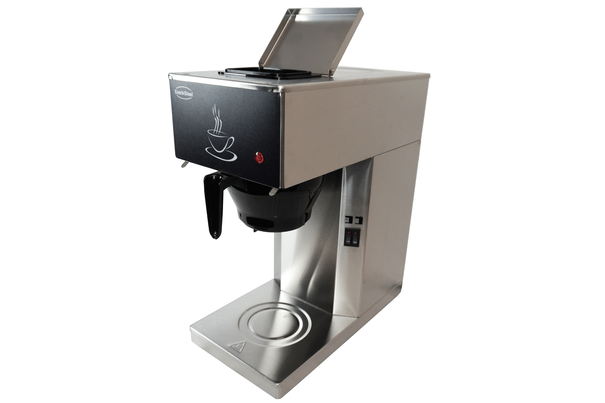 Picture of CombiSteel Coffee Machine Included 2 Glass Coffee Jugs 1.8L