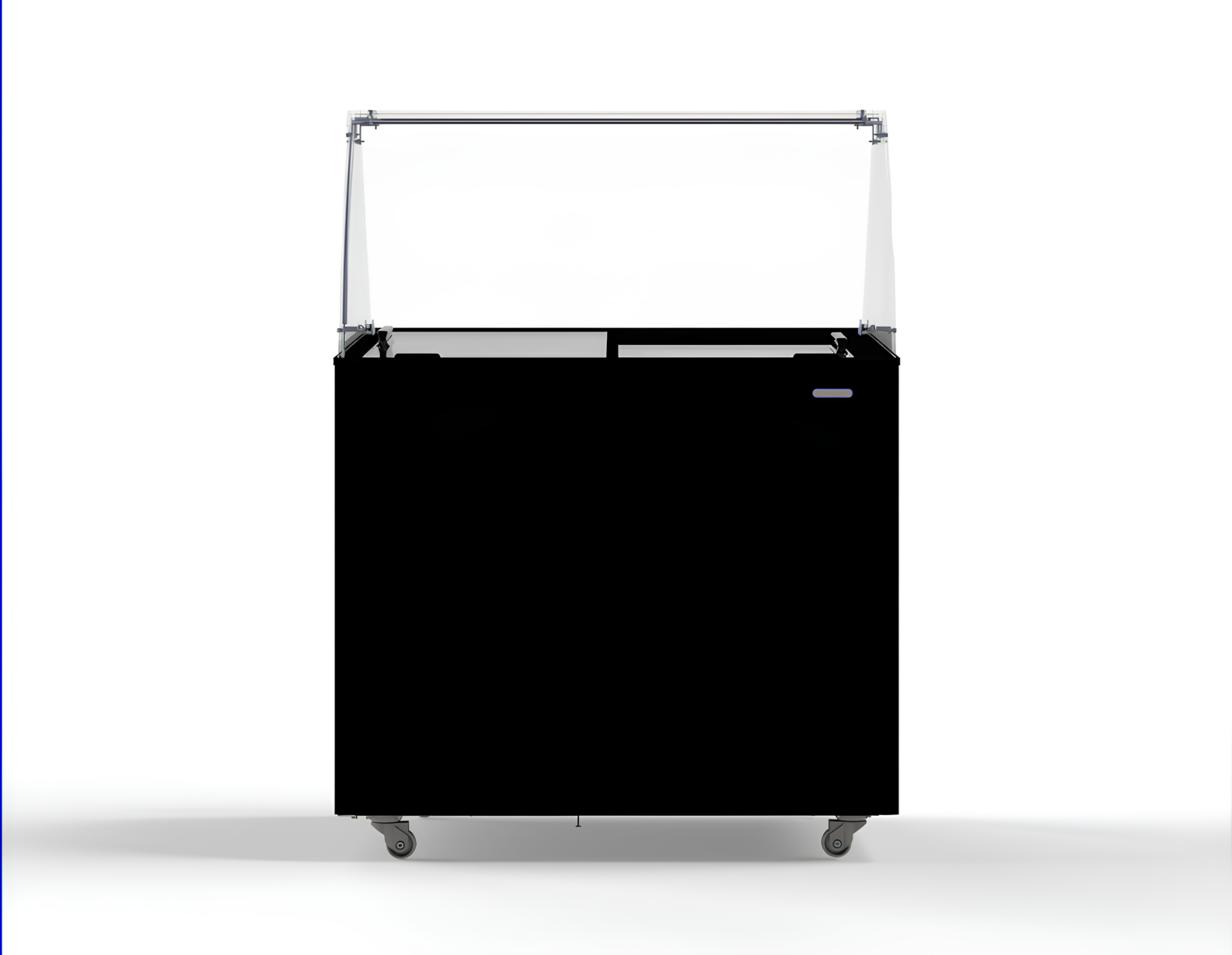 Picture of CombiSteel Ice Cream Display Corisca Black 6x5 Litre