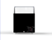 Picture of CombiSteel Ice Cream Display Corisca Black 6x5 Litre