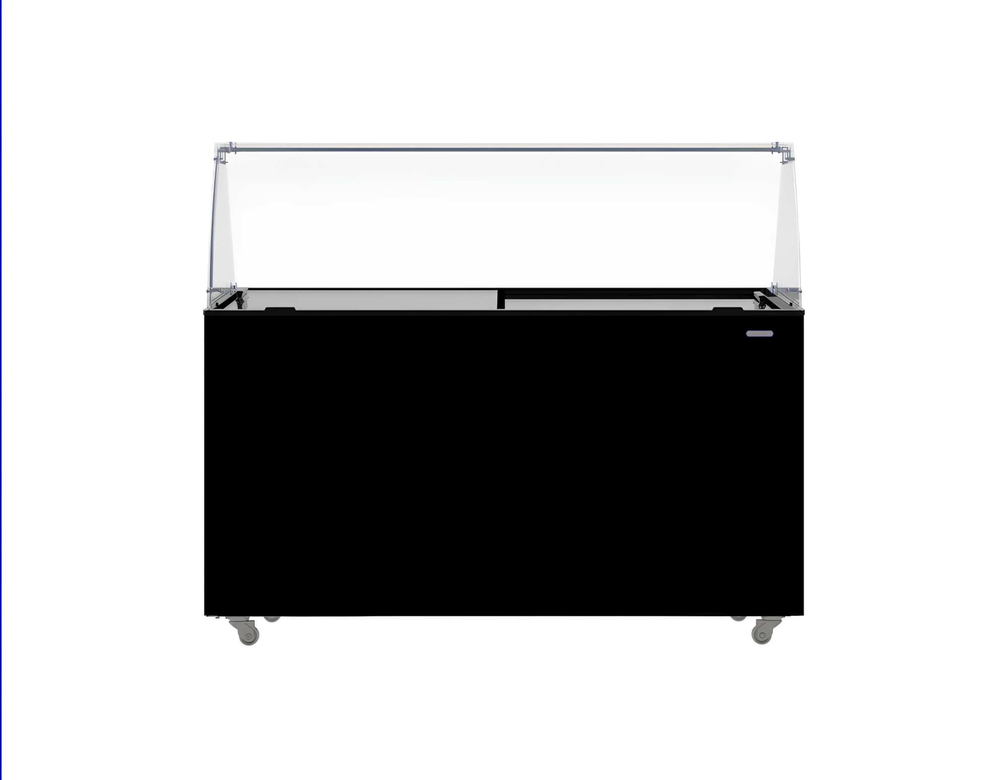 Picture of CombiSteel Ice Cream Display Tenerife Black 10x5 Litre