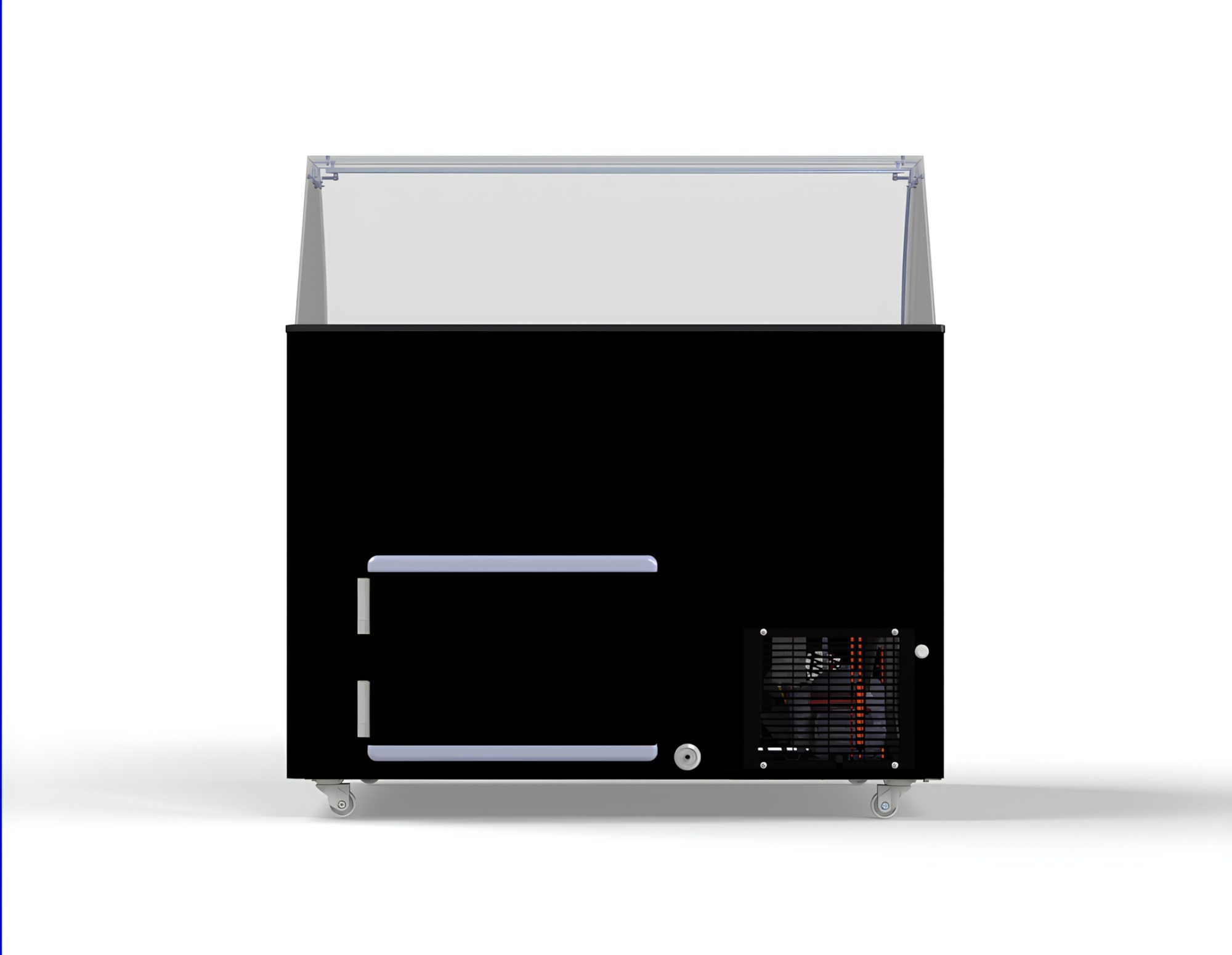 Picture of CombiSteel Ice Cream Display Java Black 8x5 Litre
