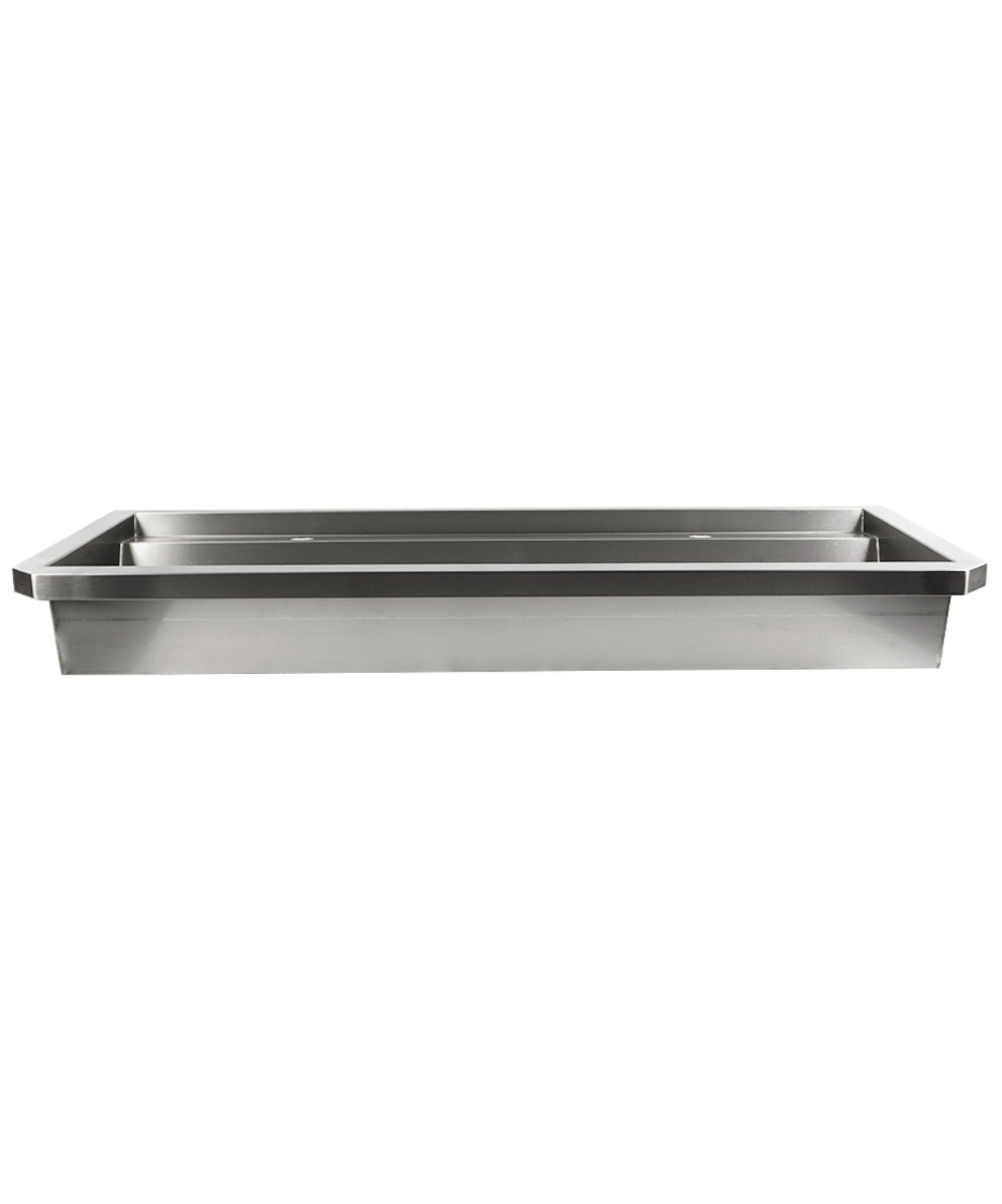 Picture of CombiSteel Stainless Steel Wash Basin 1 Tap 1200Mm Drain Plug And Splash Shield Included