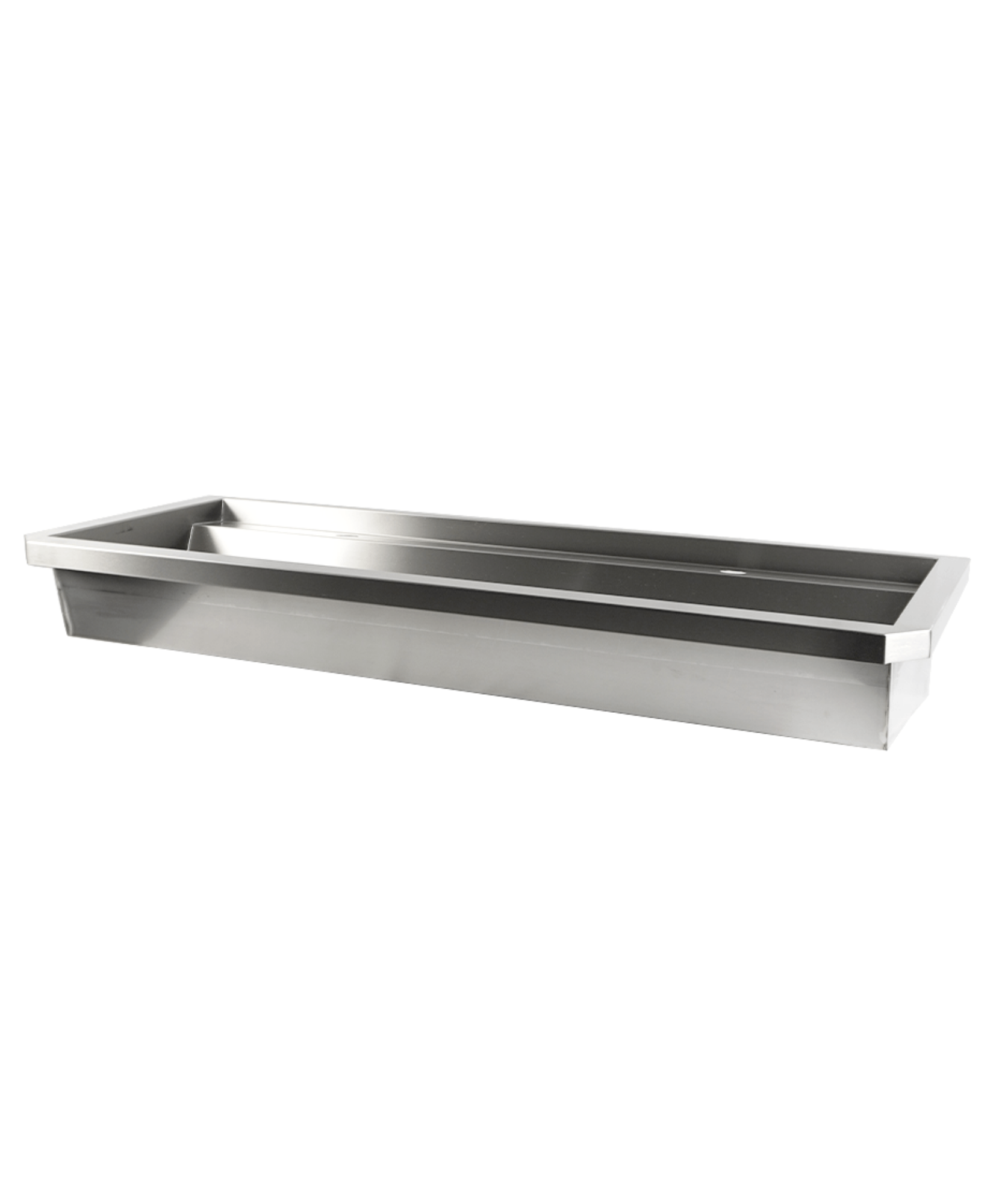 Picture of CombiSteel Stainless Steel Wash Basin 1 Tap 1200Mm Drain Plug And Splash Shield Included