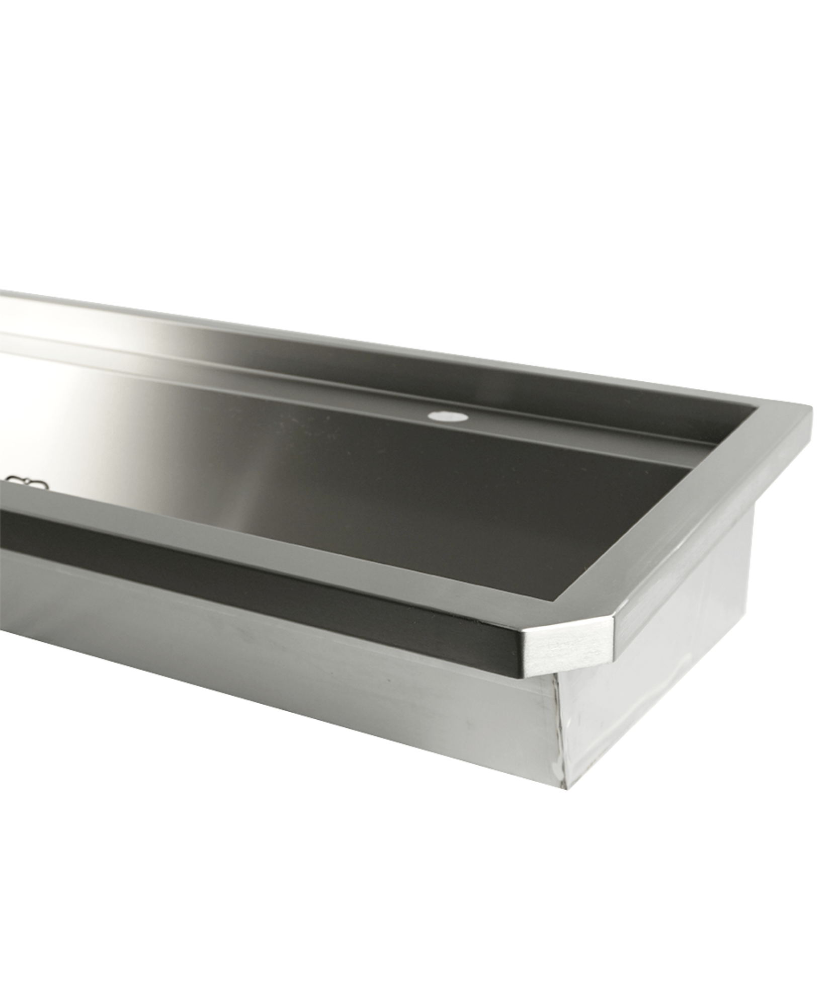 Picture of CombiSteel Stainless Steel Wash Basin 1 Tap 1200Mm Drain Plug And Splash Shield Included