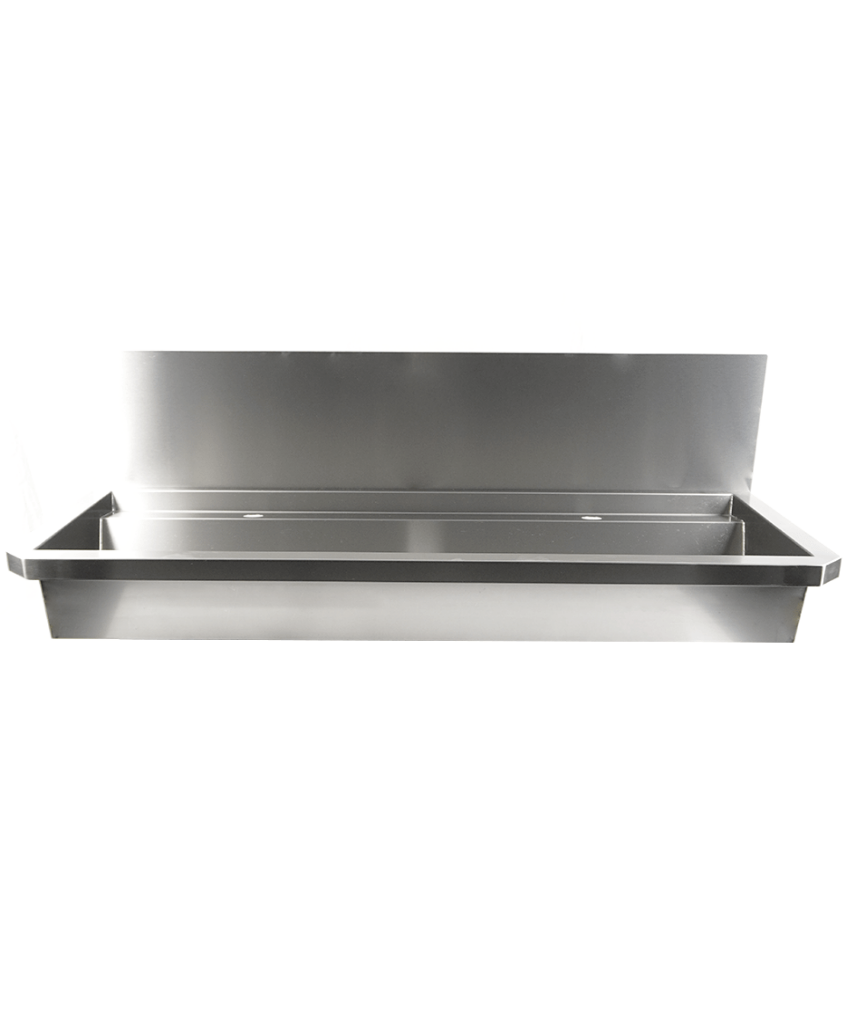 Picture of CombiSteel Stainless Steel Wash Basin 1 Tap 1200Mm Drain Plug And Splash Shield Included