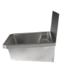 Picture of CombiSteel Stainless steel Wash Basin 1 Tap 600MM Drain Plug And Splash Shield Included