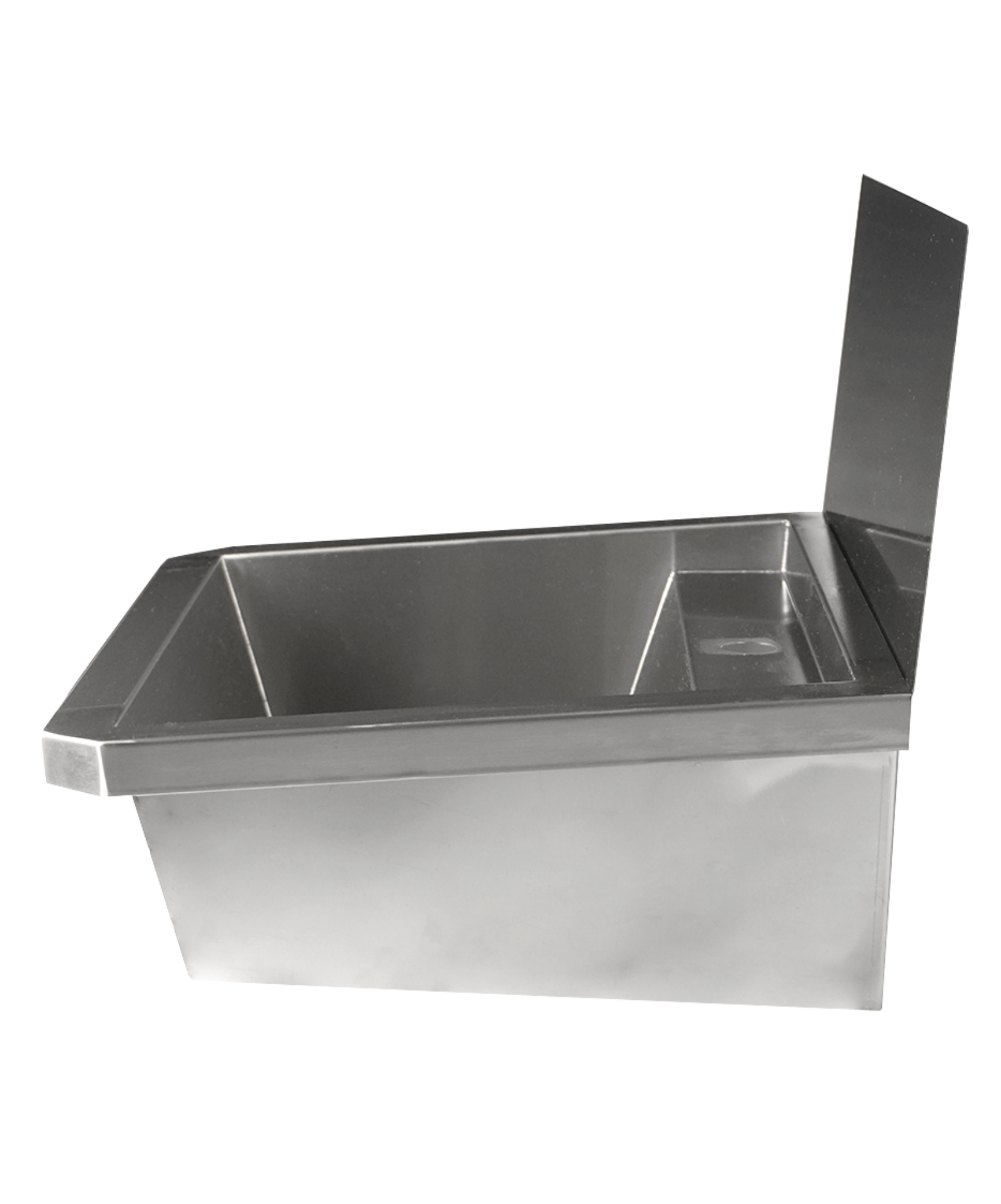 Picture of CombiSteel Stainless steel Wash Basin 1 Tap 600MM Drain Plug And Splash Shield Included