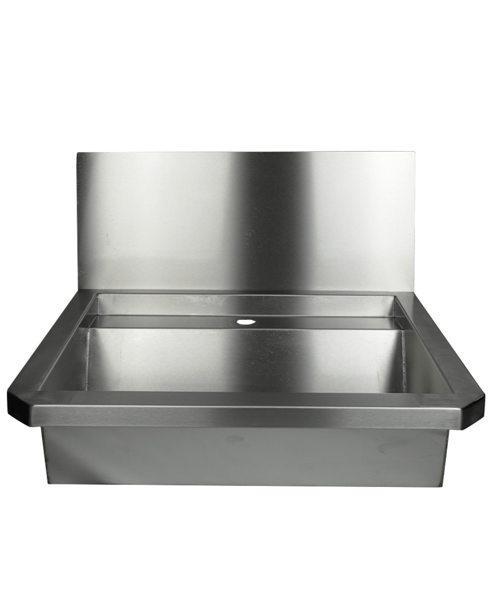Picture of CombiSteel Stainless steel Wash Basin 1 Tap 600MM Drain Plug And Splash Shield Included