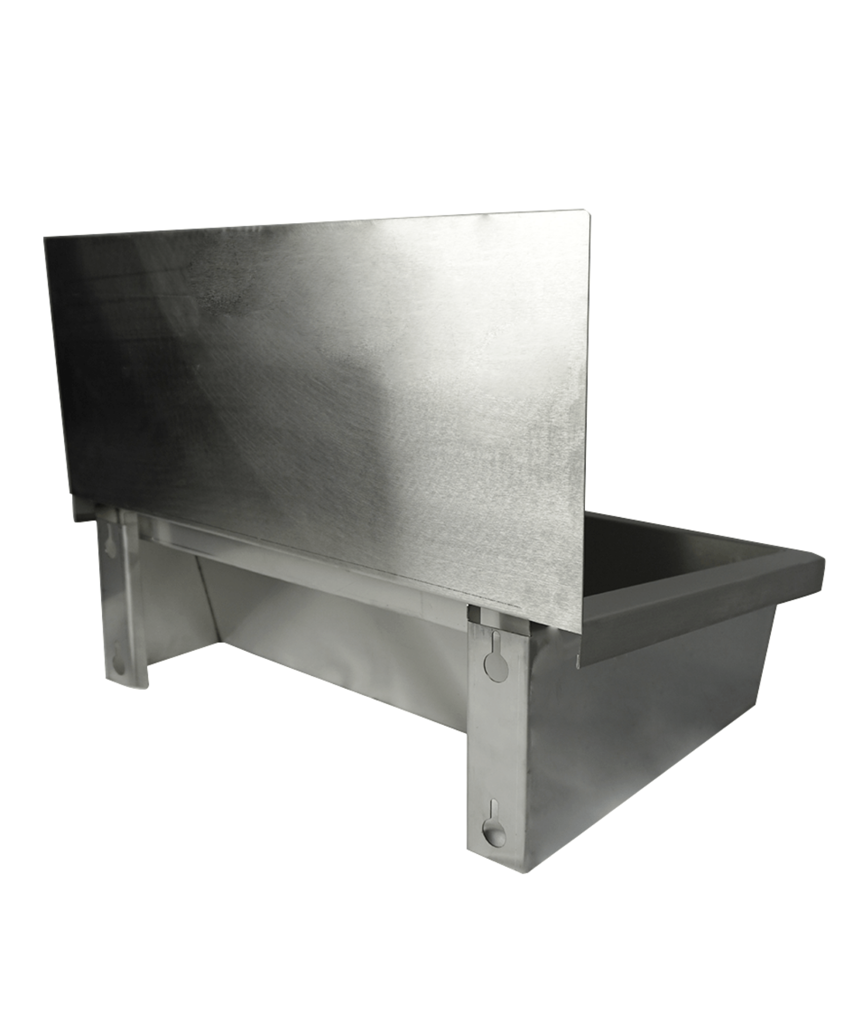 Picture of CombiSteel Stainless steel Wash Basin 1 Tap 600MM Drain Plug And Splash Shield Included