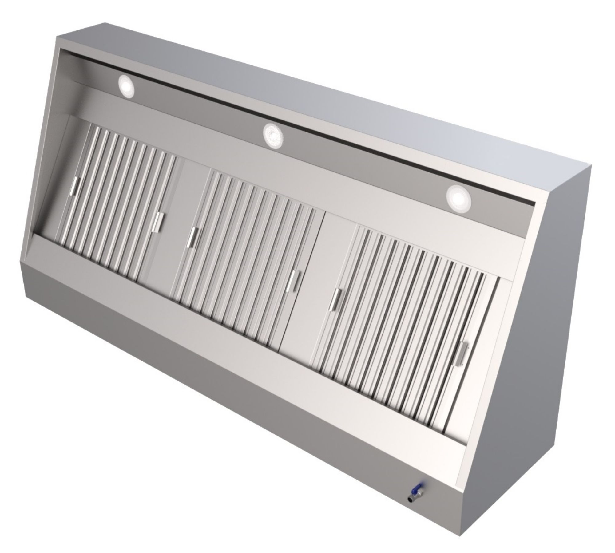Picture of CombiSteel 1100 Wall-Mounted Extractor Hood 1600
