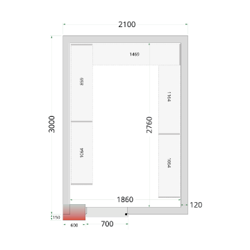 Picture of Tefcold CRNF2130 Shelf Kit CRNF2130