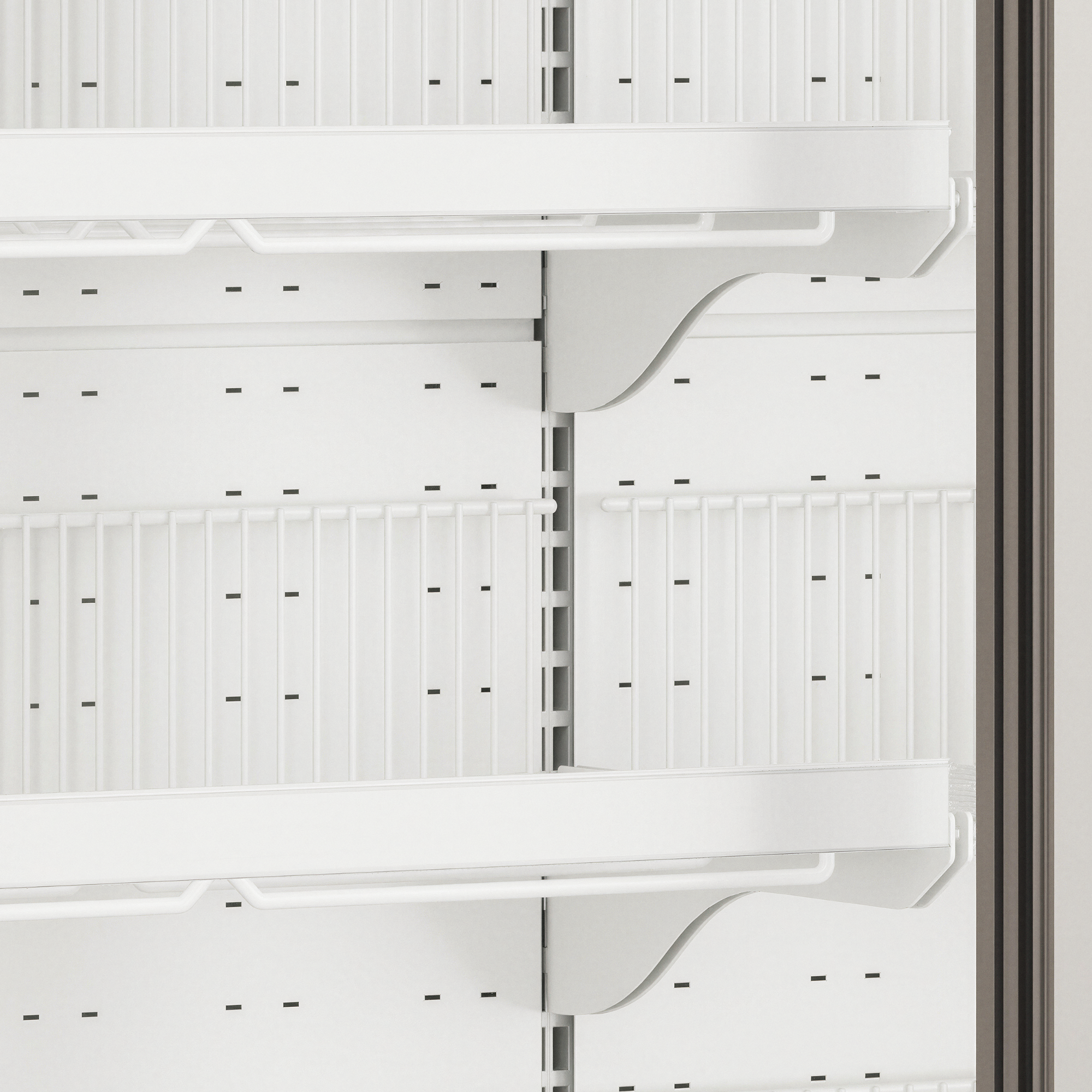 Picture of Tefcold Galaxy+ GPF3D White Glass Door Freezer