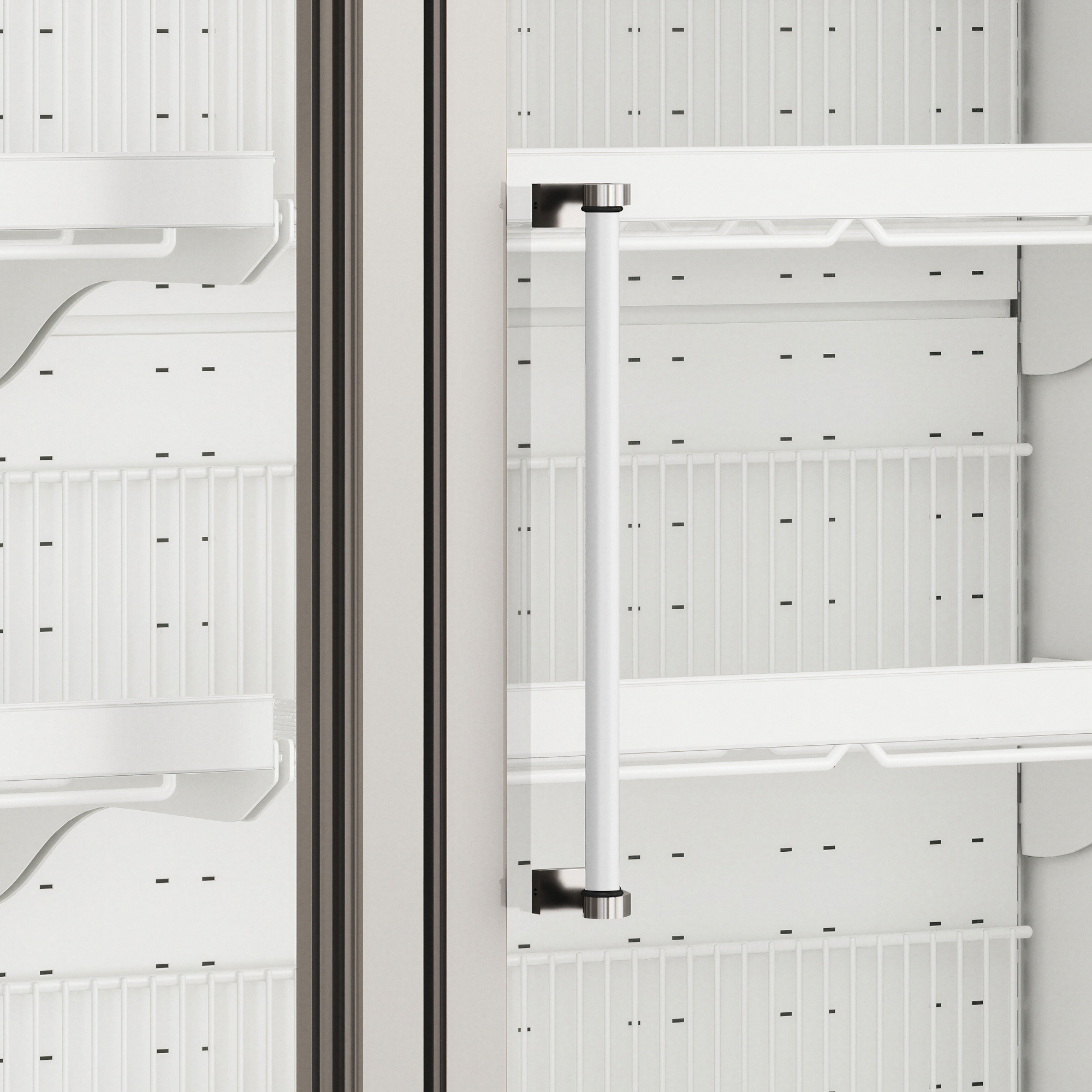 Picture of Tefcold Galaxy+ GPF3D White Glass Door Freezer