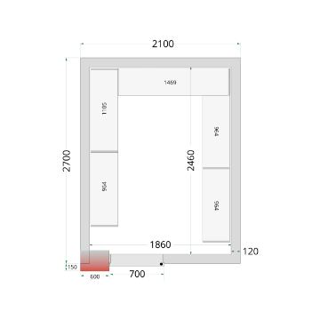 Picture of Tefcold CRNF2127 Shelf Kit CRNF2127