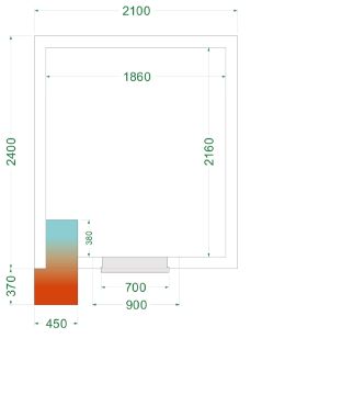 Picture of Tefcold CRNF2124 Freezer Room