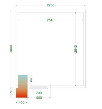 Picture of Tefcold CRPF2730 Chiller Room