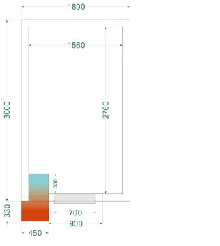 Picture of Tefcold CRNF1830 Freezer Room