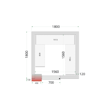 Picture of Tefcold CRNF1818  Shelf Kit CRNF1818
