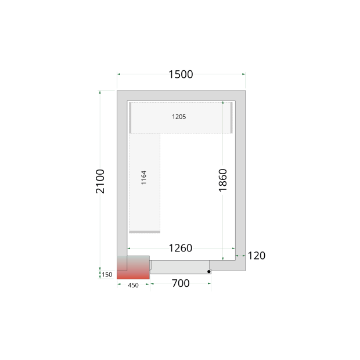 Picture of Tefcold CRNF1521 Shelf Kit CRNF1521