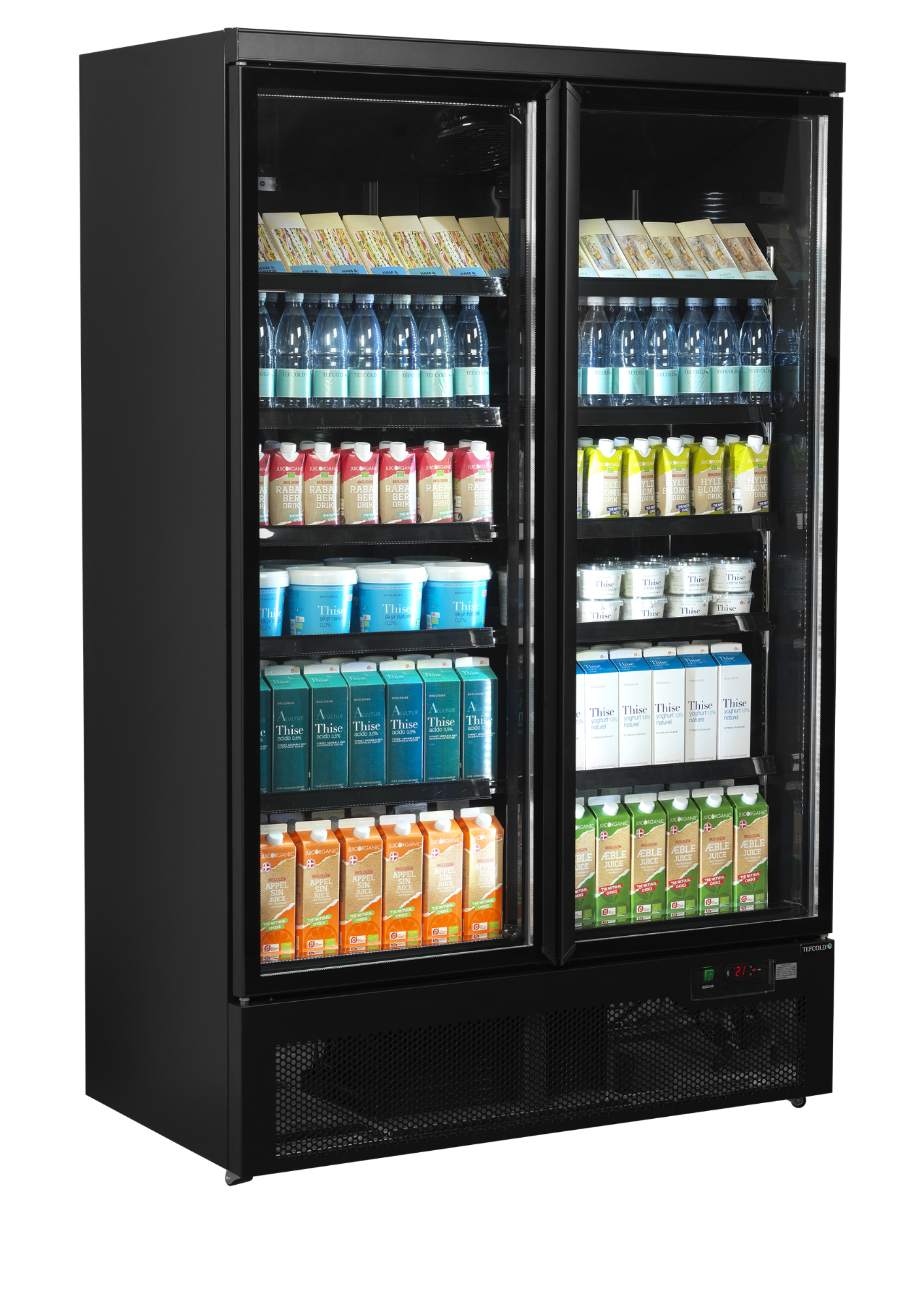 Picture of Tefcold Atom Maxi C2DBB Glass Door Merchandiser