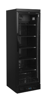 Picture of Tefcold CEV435 BLACK Glass Door Merchandiser