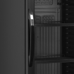 Picture of Tefcold CEV435 BLACK Glass Door Merchandiser